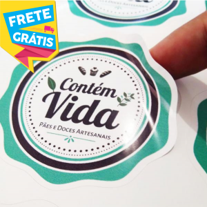 ADESIVO UV RECORTE PERSONALIZADO 0,80 micras FORMATO PERSONALIZADO TINTA ORIGINAL MADE IN JAPAN IMPRESSÃO UV 4X0 COR ULTRA-HD FRETE GRÁTIS NAS COMPRAS ACIMA DE 100,00, CONSULTE AS REGIÕES.