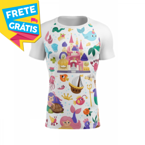 CAMISETA TÉRMICA EXCLUSIVE  FEMININA INFANTIL THERMO DRY EXCLUSIVE PERSONALIZADA FEMININA INFANTIL 4X0 COR ULTRA-HD EPSON 92,7% POLIÉSTER E 7,5% ELASTANO IMPRESSÃO TOTAL FRETE GRÁTIS NAS COMPRAS ACIMA DE 100,00, CONSULTE AS REGIÕES.