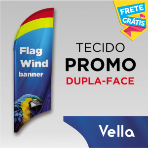 TECIDO PROMOCIONAL VELLA Tecido 100% Poliéster 1.95M X 0.65M Dupla-Face | Impressão Sublimática Costura Externa Interlock Linha branca FRETE GRÁTIS NAS COMPRAS ACIMA DE 100,00, CONSULTE AS REGIÕES.