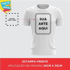 CAMISETAS ALGODÃO Tecido 100% Algodão Masculino | Feminino | Infantil Impressão Ultra-HD DTF e DTG Fio 30.1 Gr 165 Cobregola FRETE GRÁTIS NAS COMPRAS ACIMA DE 100,00, CONSULTE AS REGIÕES.