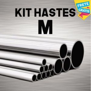HASTES WIND BANNER (M) ESTRUTURA DESMONTÁVEL 2.45M X 0.65M COR NATURAL TUBOS DE ALUMÍNIO 3/4 EMBALAGEM FRETE GRÁTIS NAS COMPRAS ACIMA DE 100,00, CONSULTE AS REGIÕES.