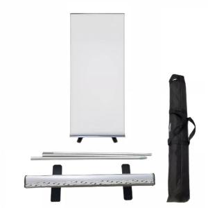 ROLL-UP Alumínio/Poliestireno 2.0m x 80cm    NÃO ACOMPANHA TECIDO