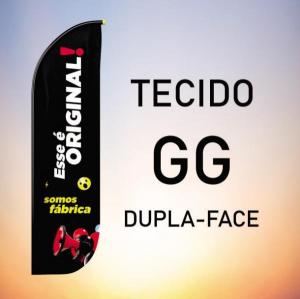 TECIDO (GG) Tecido TecnoSport 100% Poliéster 2.85M X 0.65M 4x4 Cor Dupla-Face Impressão EPSON Ultra HD Sublimática Embalagem FACA | PENA | VELA | ÂNGULO