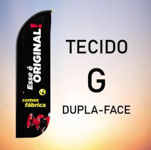 TECIDO (G) Tecido TecnoSport 100% Poliéster 2.45M X 0.65M 4x4 Cor Dupla-Face Impressão EPSON Ultra HD Sublimática Embalagem FACA | PENA | VELA | ÂNGULO