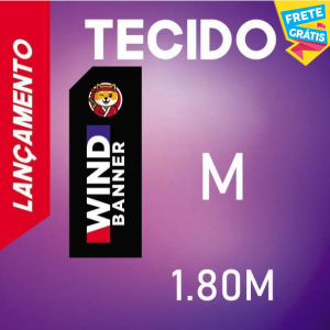TECIDO (M) WIND FULL Tecido TecnoSport 100% Poliéster 1.80M X 0.65M 4x4 Cor Dupla-Face Impressão EPSON Ultra HD Sublimática Costura Reta, RETANGULAR FRETE GRÁTIS NAS COMPRAS ACIMA DE 100,00, CONSULTE AS REGIÕES.