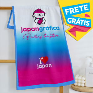 TOALHA DE BANHO PERSONALIZADA FELPUDO TROPICAL 1.45M X 70CM IMPRESSÃO ULTRA-HD EPSON 100% POLIÉSTER, COR SÓLIDA OU PERSONALIZADA 195 GR/M2 FRETE GRÁTIS NAS COMPRAS ACIMA DE 100,00, CONSULTE AS REGIÕES.
